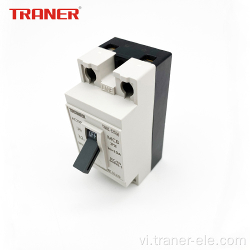 NT50 Mini Safety Circuit Breaker 32A 2P2E MCB
